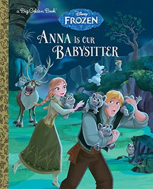  겨울왕국 - Anna is Our Babysitter Book
