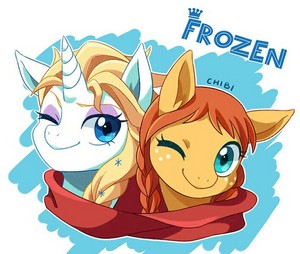  Frozen - Uma Aventura Congelante - My Little pony's version