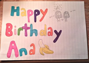  Happy birthday Ana!!