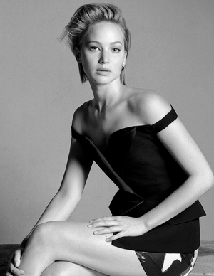  Jennifer Lawrence for Dior