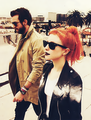 Jeremy and Hayley - paramore photo