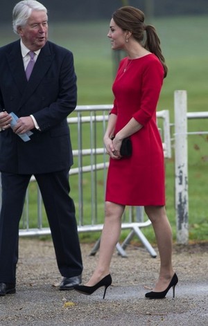  Kate Middleton Visits Norfolk