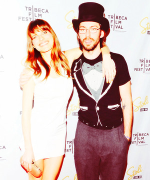 Lake Bell and Martin Starr