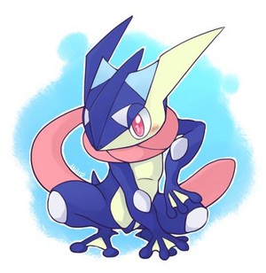 Leave it to Greninja to look awesome and cute at the same time