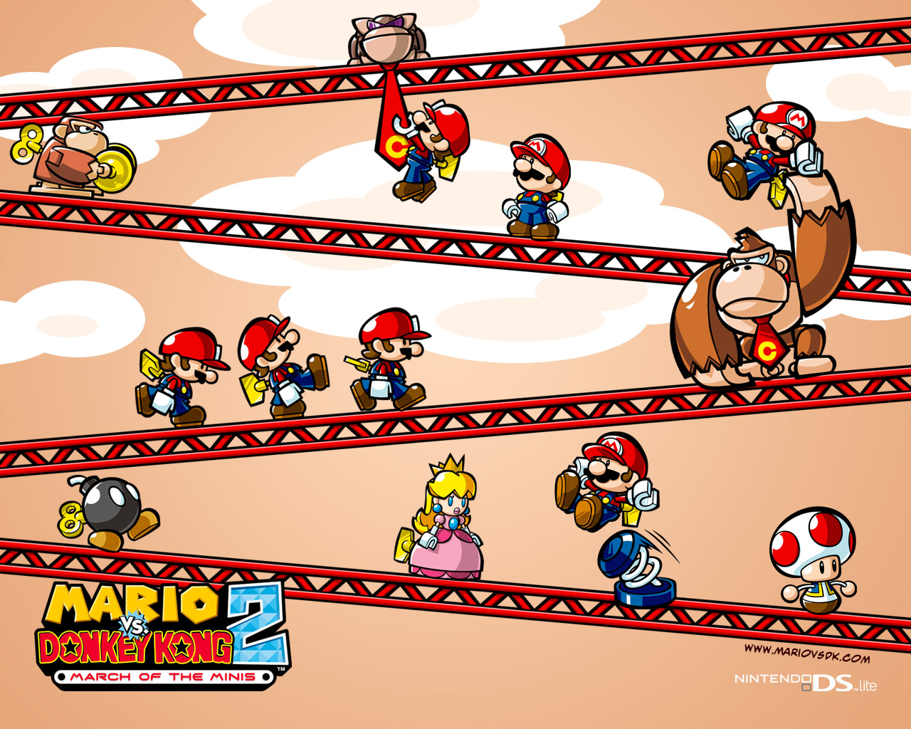 Mario Vs. Donkey Kong 2 hình nền - Mario bức ảnh (37890407) - fanpop