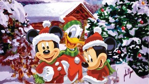  Mickey and 老友记 圣诞节