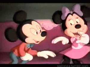 Mickey and Minnie gif