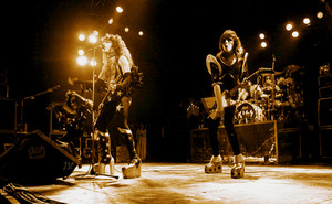 Paul Stanley and Ace Frehley