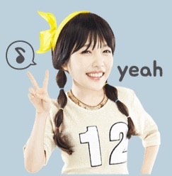  Red Velvet (JOY) 2014 KakaoTalk Emoticons