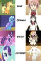 Same Voice Actresses! - my-little-pony-friendship-is-magic photo