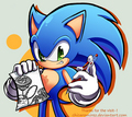 Sonic has some mad art skills - sonic-the-hedgehog photo