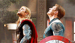  Thor and Captain America