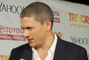 Wentworth Miller makes first red carpet appearance in more than four years!