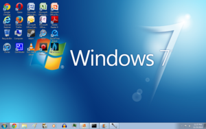 Windows 7 Blue Screenshot 1280x800