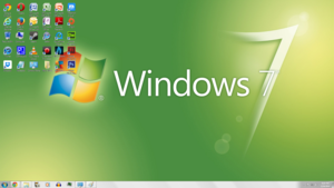  Windows 7 Green 50