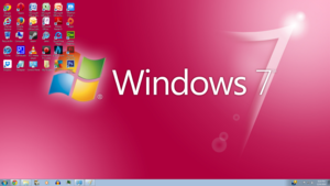  Windows 7 rosa 34