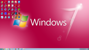  Windows 7 rosado, rosa 51