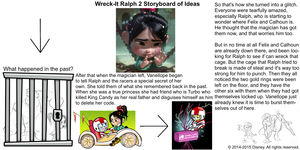  Wreck-It Ralph 2 Storyboard of Ideas 19