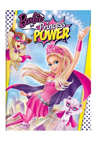  dvd बार्बी in princess power