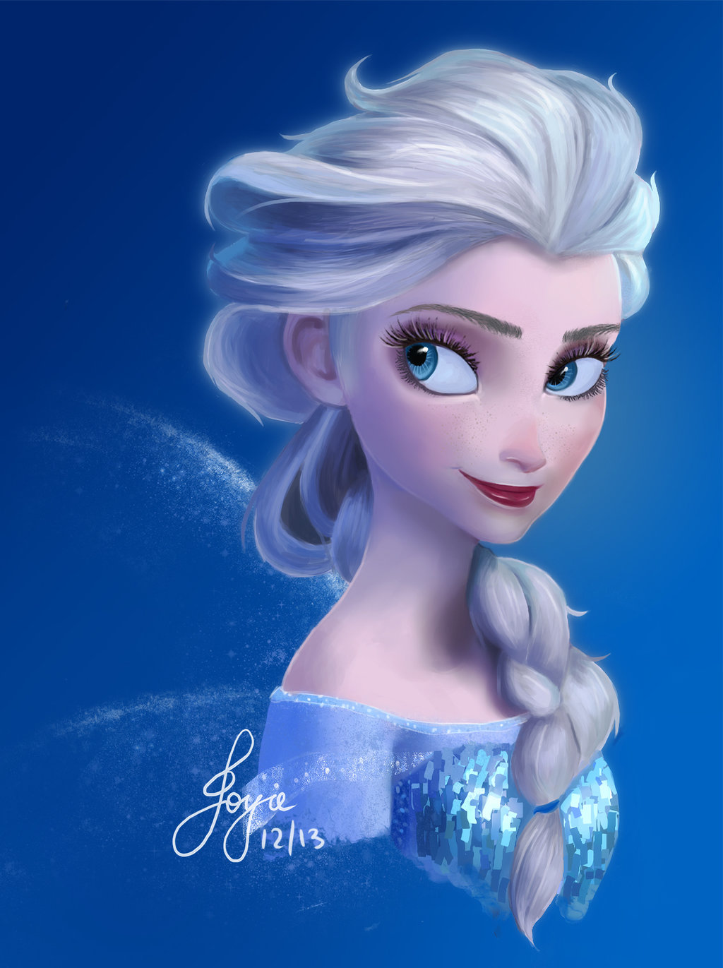 elsa frozen!!! Elsa the Snow Queen Fan Art (37844096