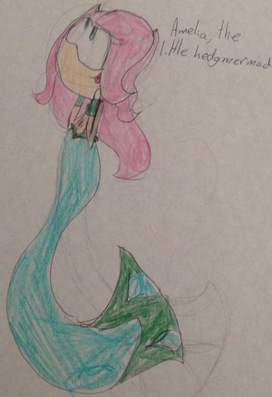  Amelia the little mermaid