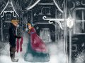 Anna and Kristoff - frozen fan art