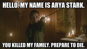  Arya Stark.