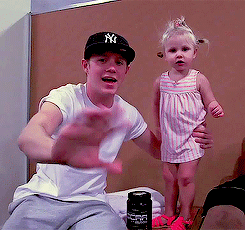  Awwwwe Niall and Baby Lux
