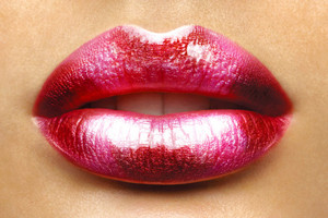  Beautiful rosa, -de-rosa Lips