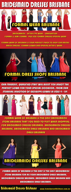  Bridesmaid Dresses Brisbane