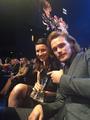 Caitriona and Sam picking up the 2015 People's Choice Awards Favorite Cable Sci-fi/Fantasy TV Show - outlander-2014-tv-series photo