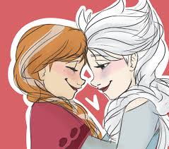  Elsa And Anna (Sister または serious love?)