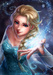 Elsa - Fanart. - disney-princess icon