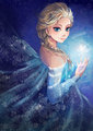 Elsa        - frozen fan art