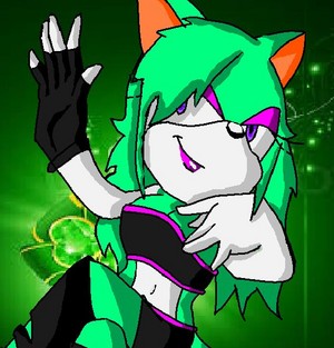 Emerald the cat