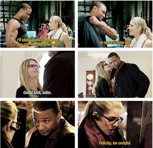  Felicity and Diggle