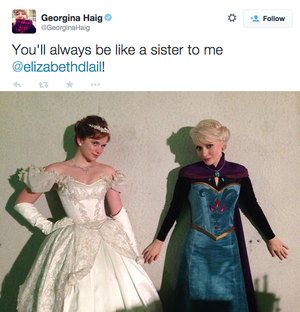  Georgina's Tweet