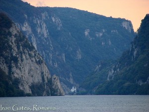 Iron Gates, Romania - Danube river