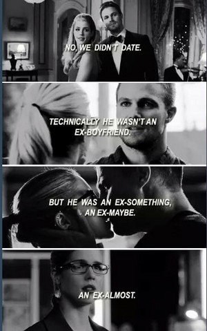 Oliver and Felicity <3 <3 <3