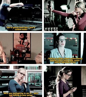 Oliver and Felicity <3 <3 <3