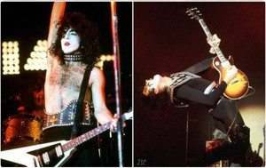  Paul Stanley and Ace Frehley