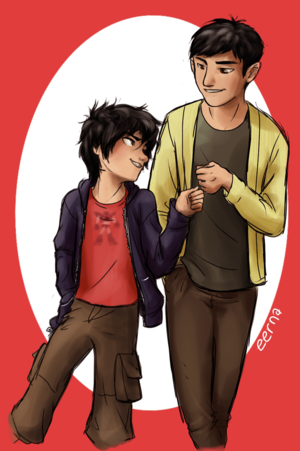Tadashi and Hiro 
