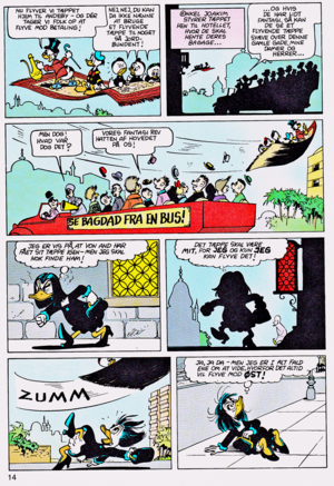  Walt 디즈니 Comics - Scrooge McDuck: Rug Riders In The Sky (Danish Edition)