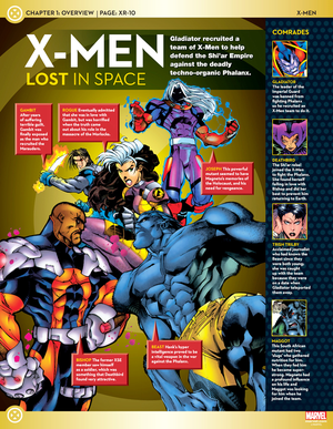  X-men Team Line-Up: 迷失 in 太空