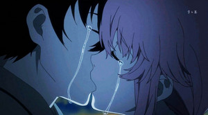 Yuno and Yukiteru - Kiss