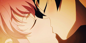 Yuno and Yukiteru kiss