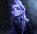             Elsa :( - elsa-the-snow-queen fan art