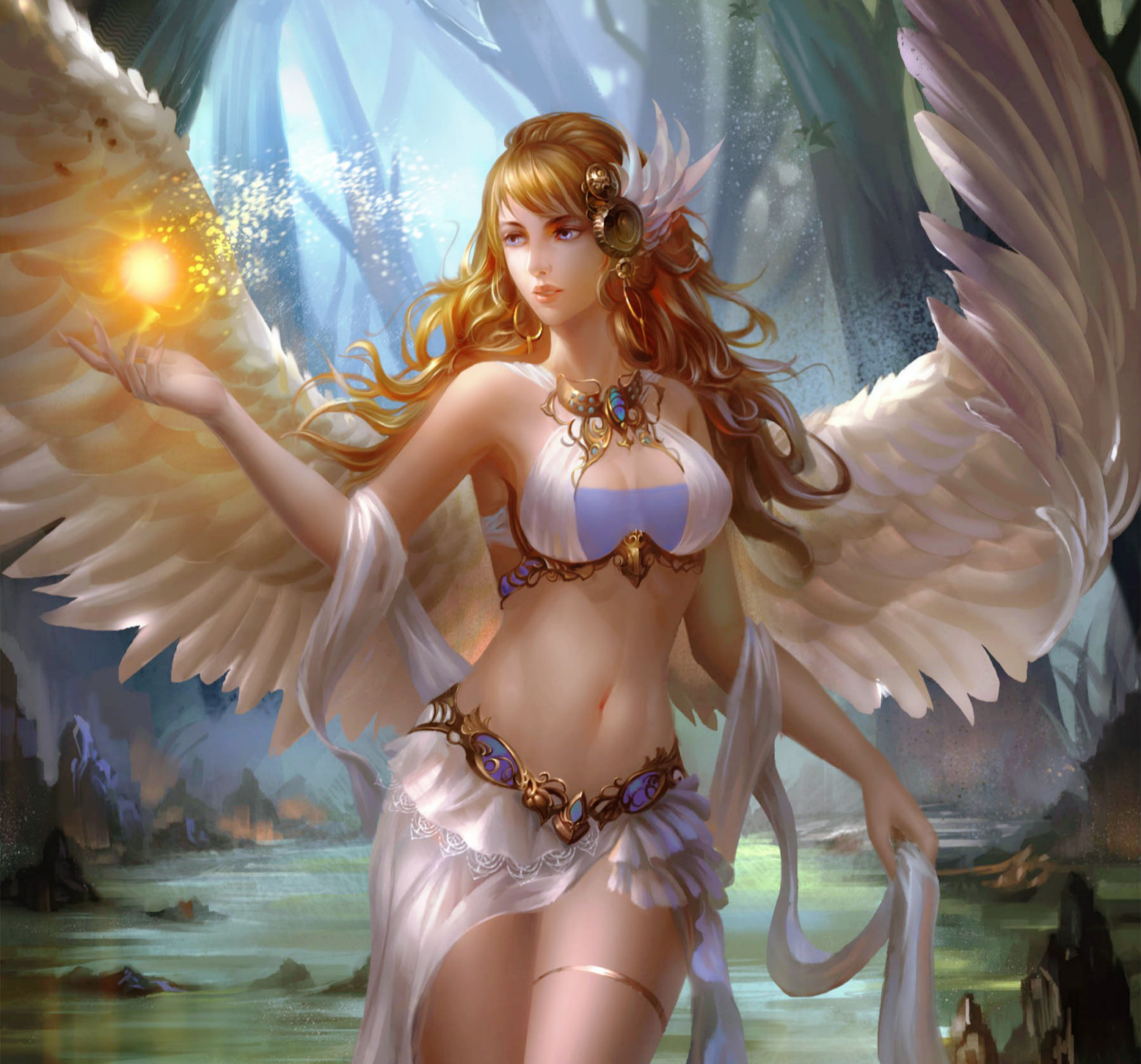 More related mystical women angels.