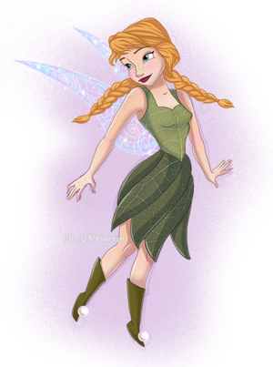  Anna as a Fairy