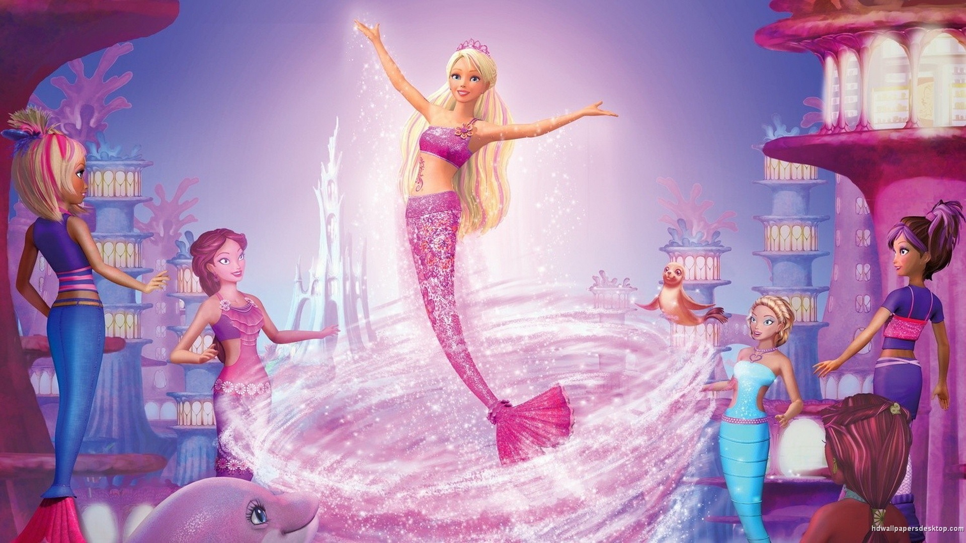 Barbie In A Mermaid Tail - abcjkl Wallpaper (38071015) - Fanpop